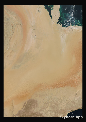 The Earth on 24 December 2003 · Empty Quarter, Arabia