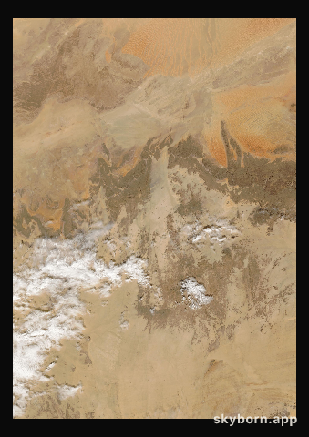The Earth on 2 January 2004 · Sahara, Algeria