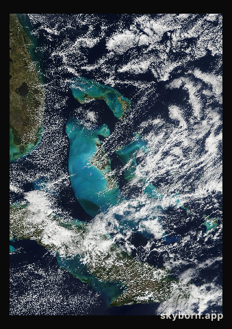 The Earth on 8 January 2004 · Bahamas