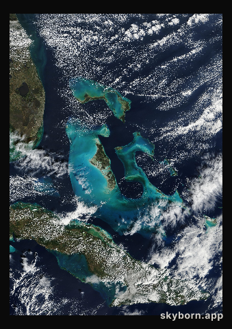 The Earth on 15 January 2004 · Bahamas