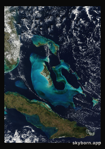 The Earth on 26 January 2004 · Bahamas