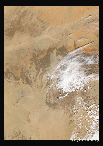 The Earth on 27 January 2004 · Sahara, Algeria