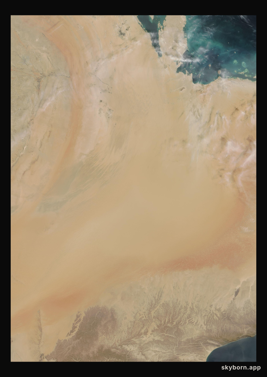 The Earth on 18 February 2004 · Empty Quarter, Arabia