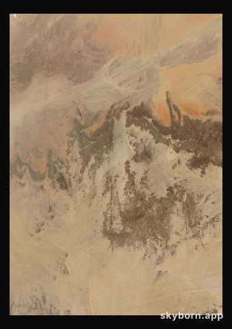The Earth on 20 February 2004 · Sahara, Algeria