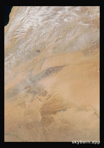 The Earth on 8 March 2004 · Eye of the Sahara, Mauritania