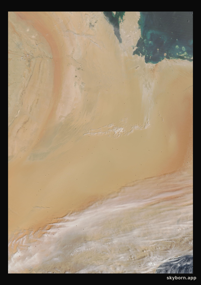 The Earth on 1 April 2004 · Empty Quarter, Arabia