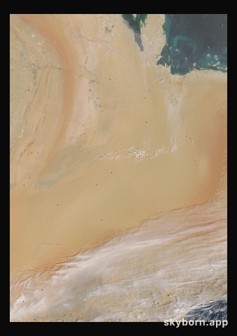 The Earth on 1 April 2004 · Empty Quarter, Arabia