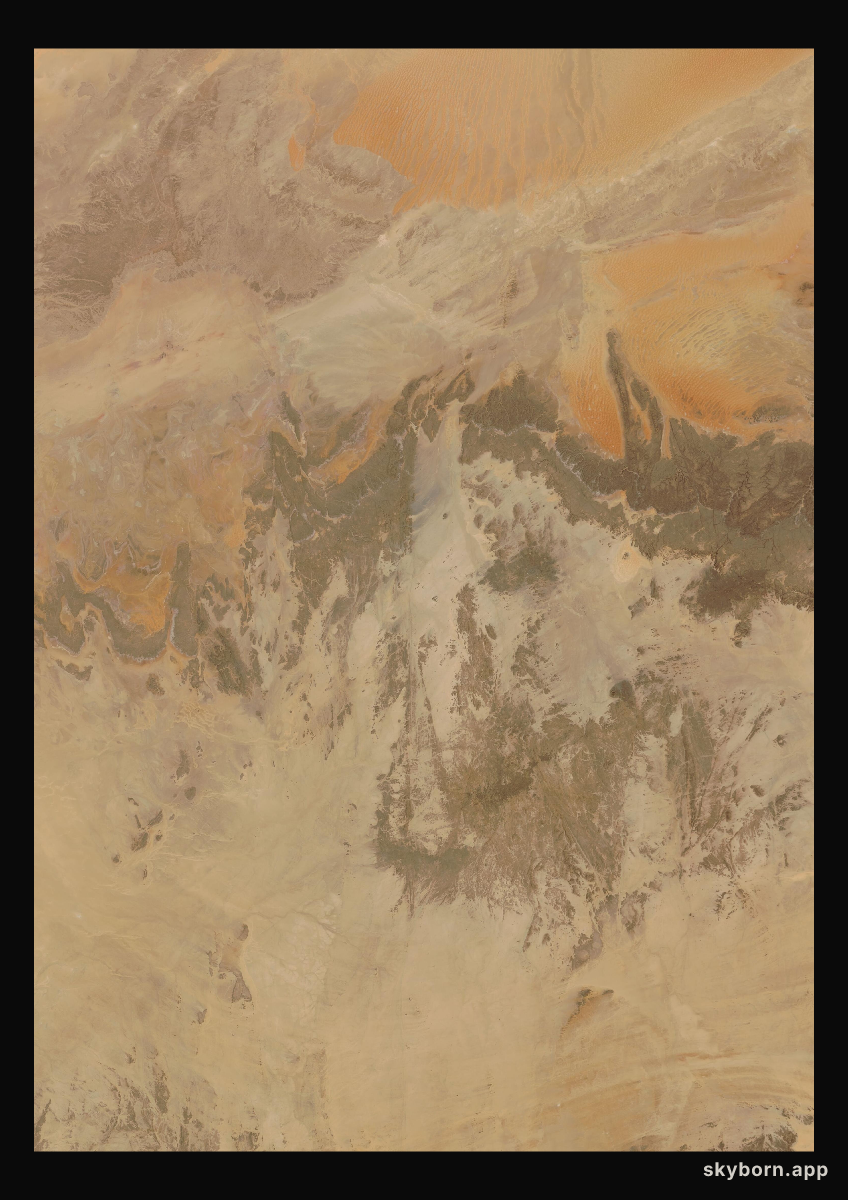 The Earth on 3 April 2004 · Sahara, Algeria