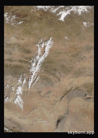 The Earth on 4 April 2004 · Gobi Desert