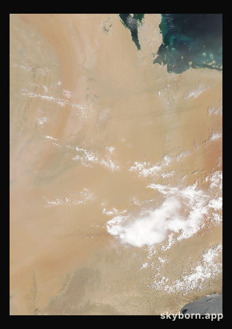 The Earth on 19 April 2004 · Empty Quarter, Arabia