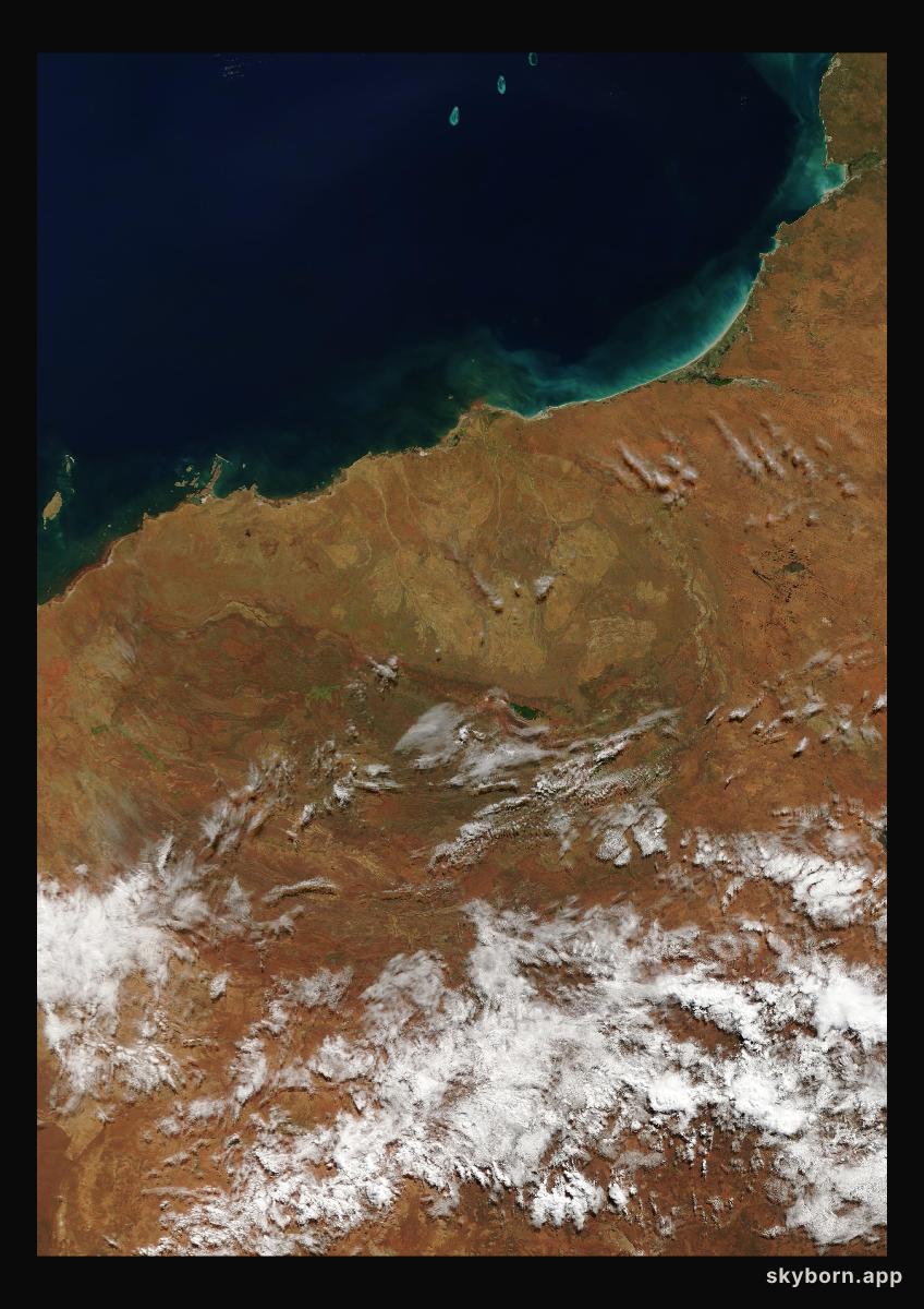 The Earth on 23 April 2004 · Pilbara, Western Australia