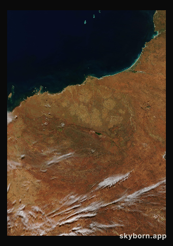 The Earth on 30 April 2004 · Pilbara, Western Australia