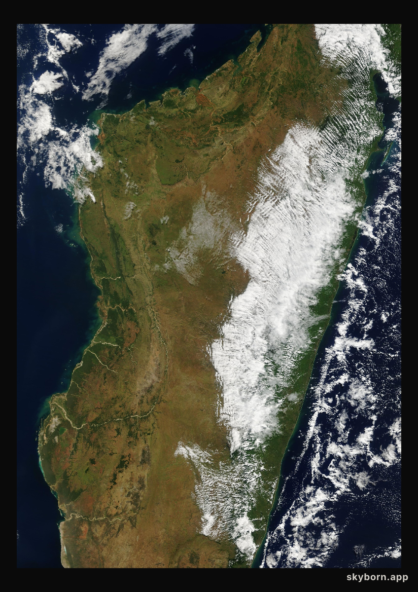 The Earth on 2 May 2004 · Madagascar