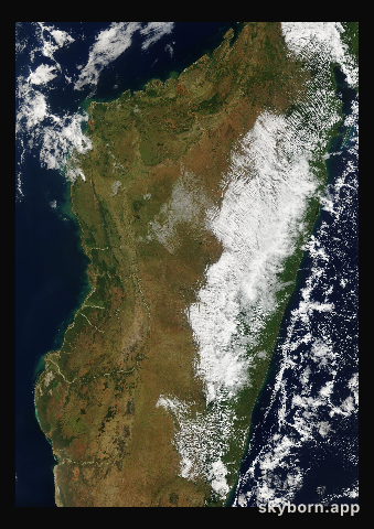 The Earth on 2 May 2004 · Madagascar