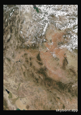 The Earth on 13 May 2004 · Colorado Plateau