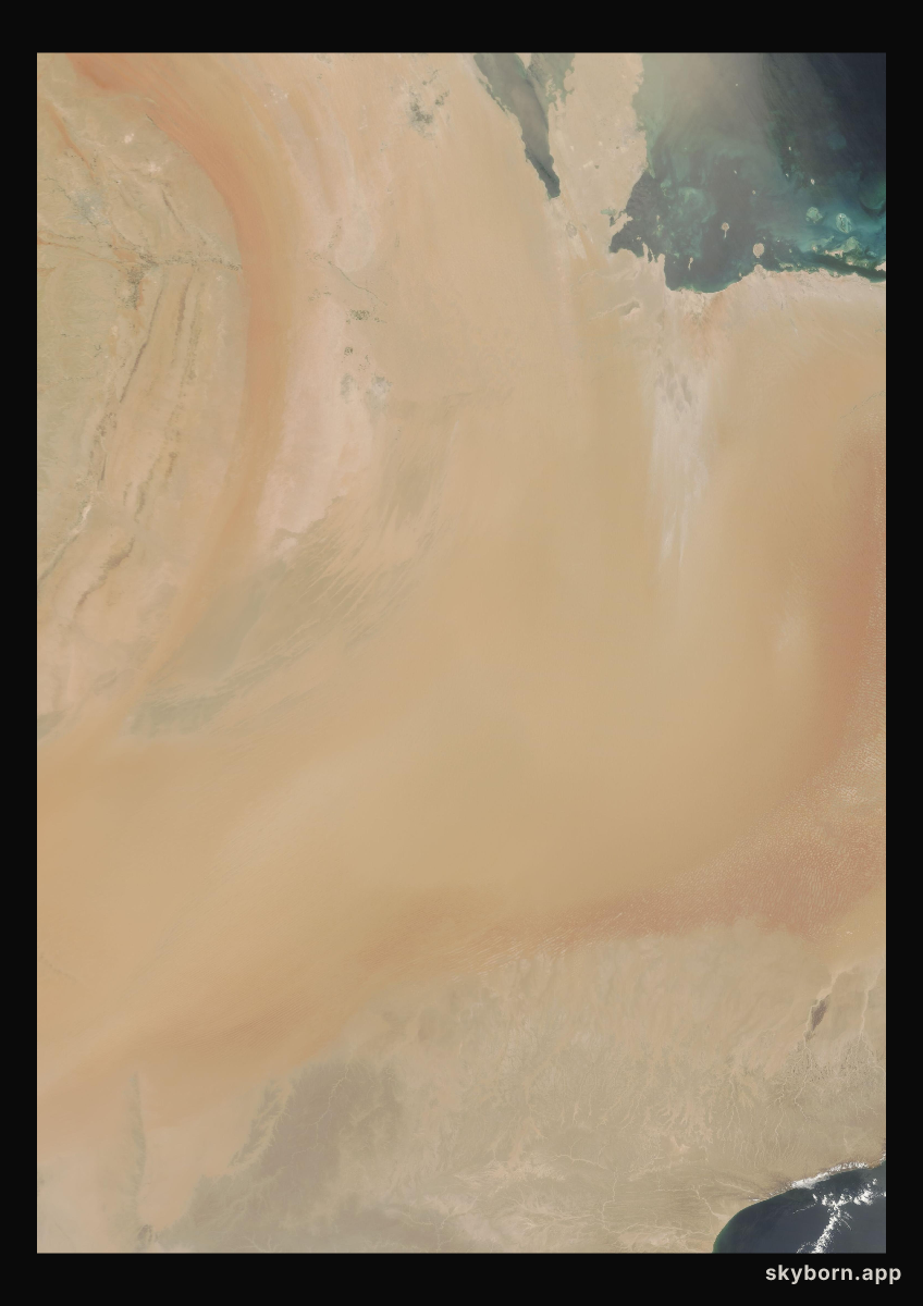The Earth on 14 May 2004 · Empty Quarter, Arabia