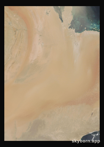 The Earth on 14 May 2004 · Empty Quarter, Arabia