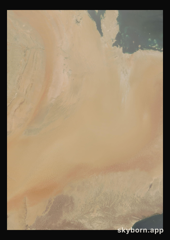 The Earth on 17 May 2004 · Empty Quarter, Arabia