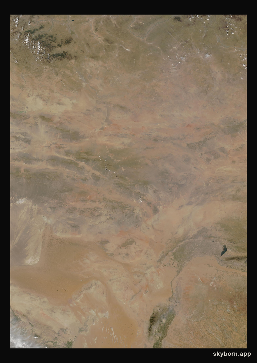 The Earth on 21 May 2004 · Gobi Desert