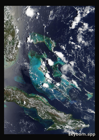 The Earth on 5 June 2004 · Bahamas