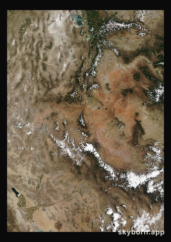 The Earth on 22 June 2004 · Colorado Plateau