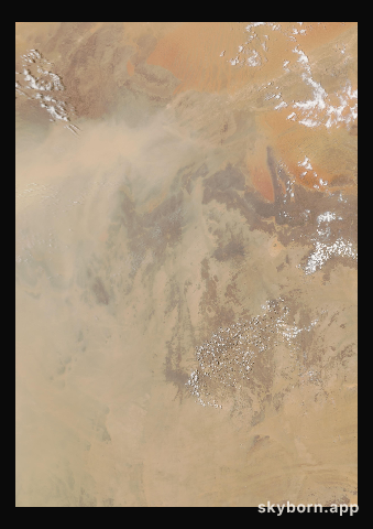 The Earth on 26 June 2004 · Sahara, Algeria