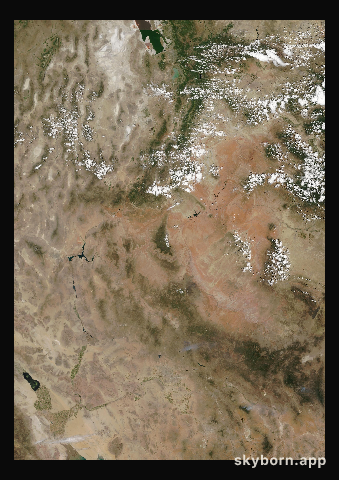 The Earth on 5 July 2004 · Colorado Plateau