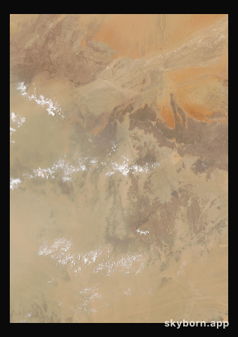 The Earth on 12 July 2004 · Sahara, Algeria