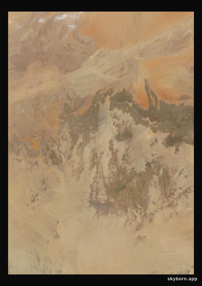 The Earth on 15 July 2004 · Sahara, Algeria