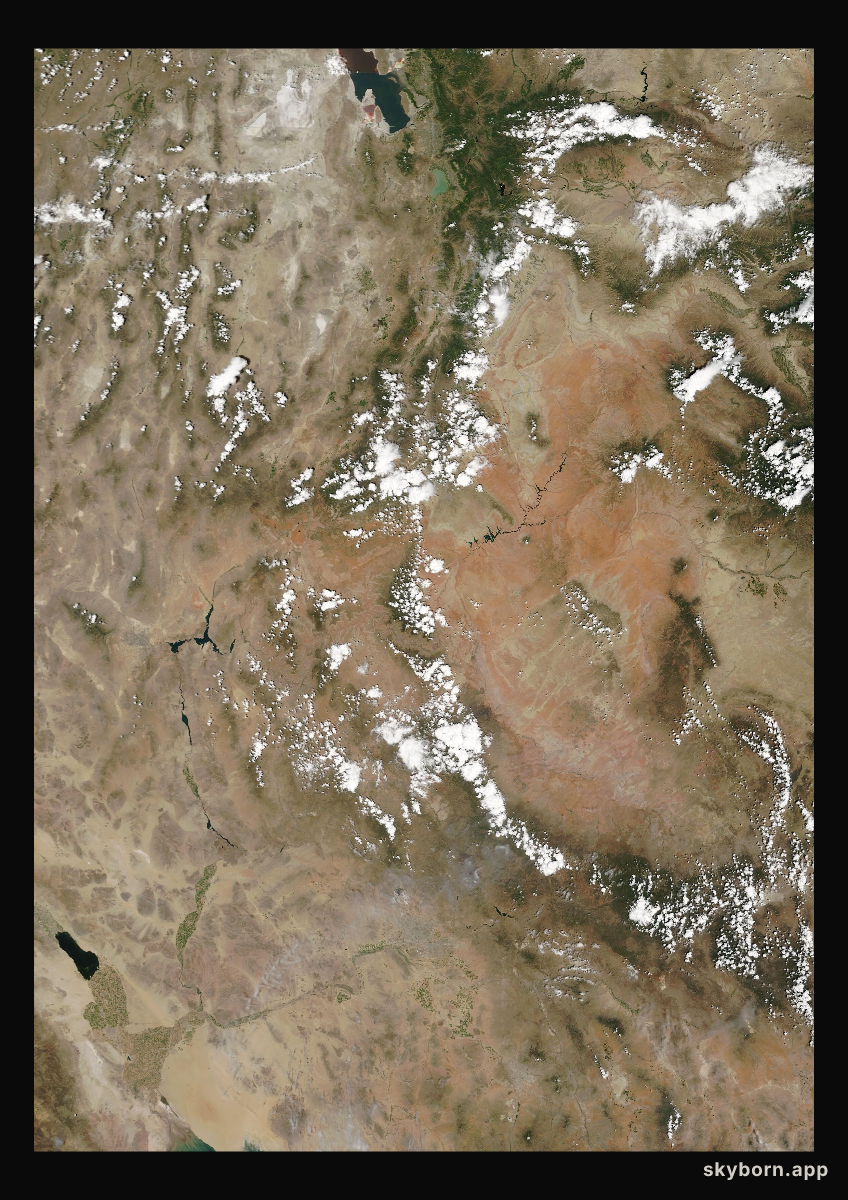 The Earth on 21 July 2004 · Colorado Plateau
