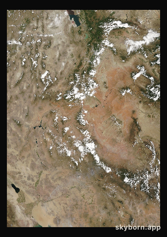 The Earth on 21 July 2004 · Colorado Plateau