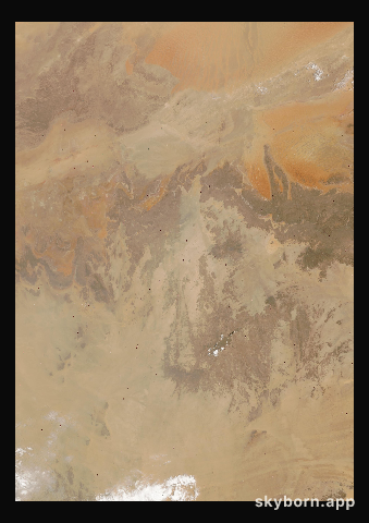The Earth on 26 July 2004 · Sahara, Algeria