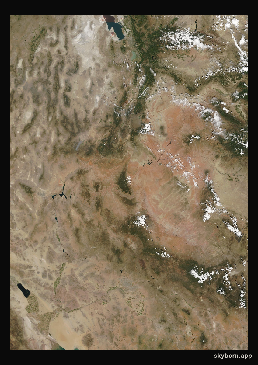 The Earth on 30 July 2004 · Colorado Plateau