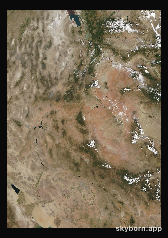 The Earth on 30 July 2004 · Colorado Plateau