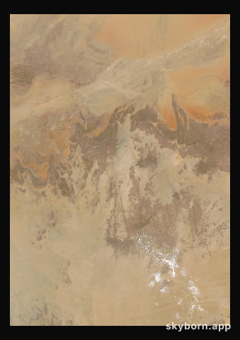 The Earth on 22 August 2004 · Sahara, Algeria