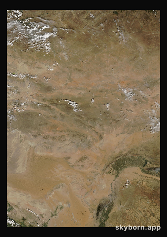 The Earth on 8 September 2004 · Gobi Desert