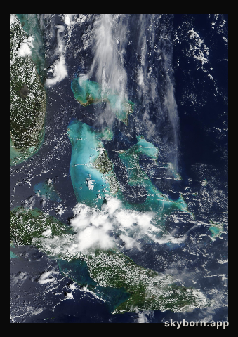 The Earth on 9 September 2004 · Bahamas