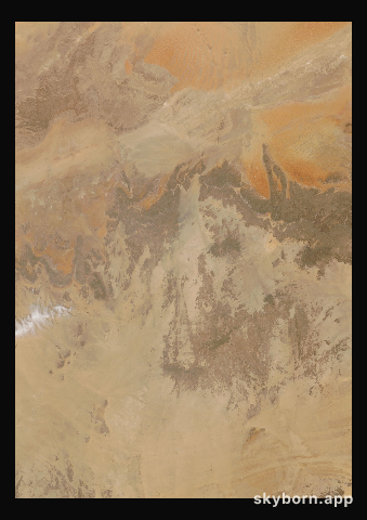 The Earth on 12 September 2004 · Sahara, Algeria