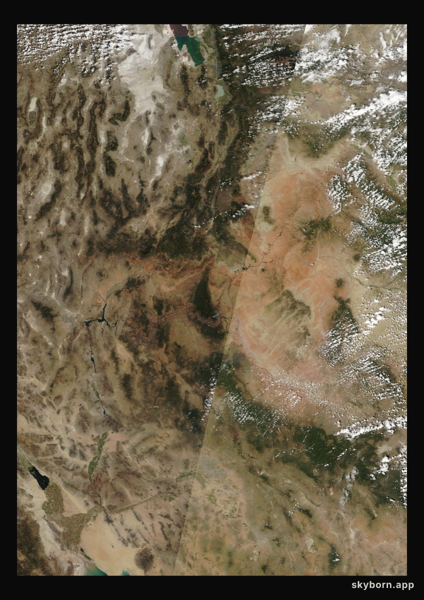 The Earth on 13 September 2004 · Colorado Plateau