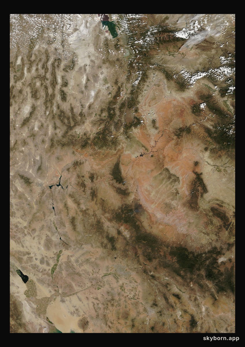 The Earth on 14 September 2004 · Colorado Plateau