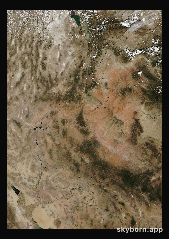 The Earth on 14 September 2004 · Colorado Plateau