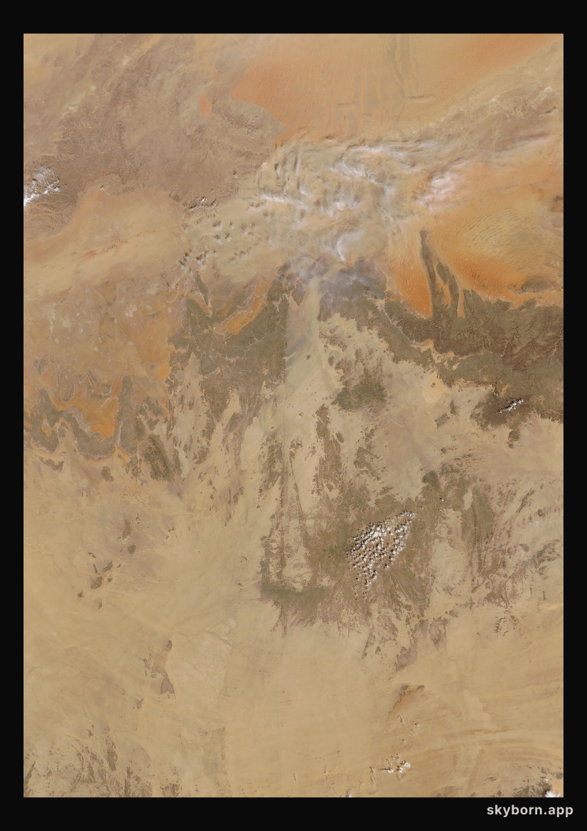 The Earth on 26 September 2004 · Sahara, Algeria
