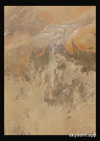 The Earth on 26 September 2004 · Sahara, Algeria