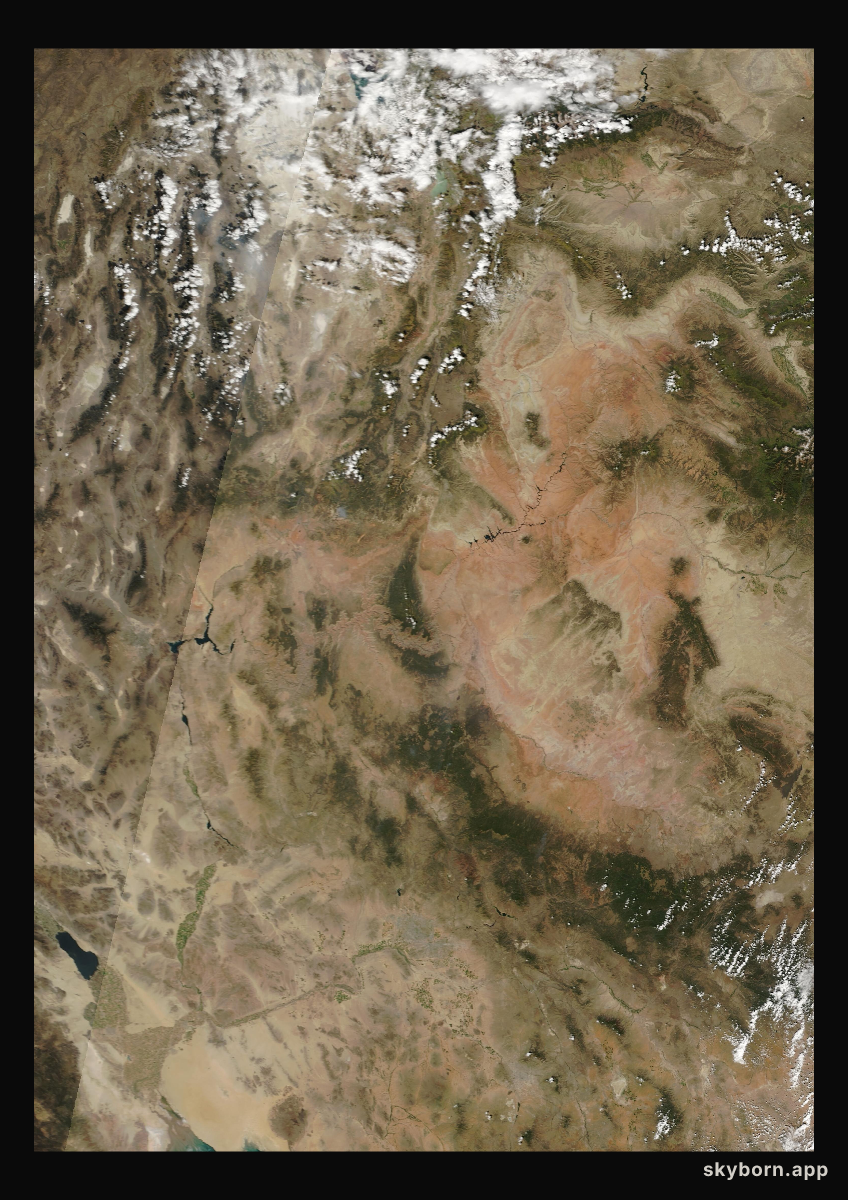 The Earth on 27 September 2004 · Colorado Plateau