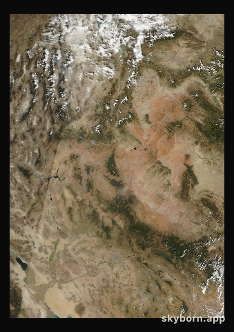 The Earth on 27 September 2004 · Colorado Plateau