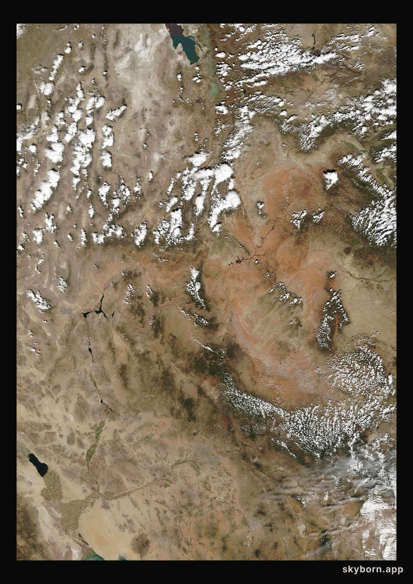 The Earth on 2 October 2004 · Colorado Plateau