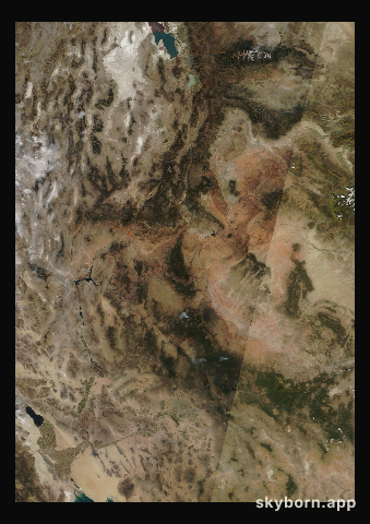 The Earth on 8 October 2004 · Colorado Plateau