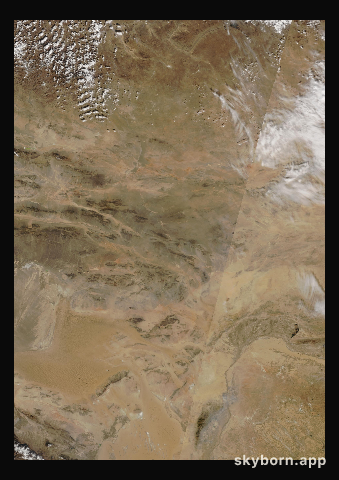 The Earth on 11 October 2004 · Gobi Desert