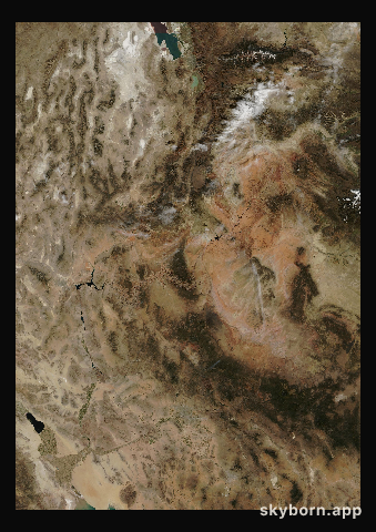 The Earth on 14 October 2004 · Colorado Plateau