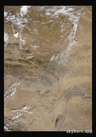 The Earth on 27 October 2004 · Gobi Desert